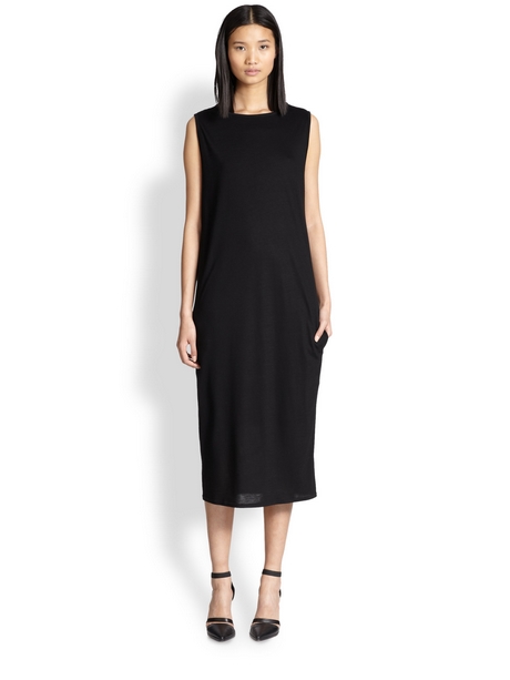 black-jersey-midi-dress-45_2 Black jersey midi dress