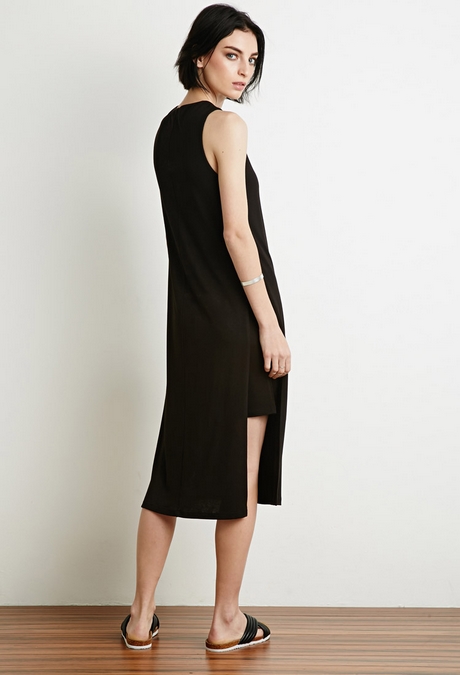 black-midi-dress-with-slit-28_4 Black midi dress with slit