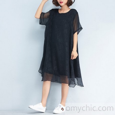 black-summer-dress-with-sleeves-02_17 Black summer dress with sleeves
