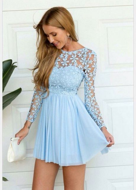 blue-casual-dresses-with-sleeves-14_17 Blue casual dresses with sleeves