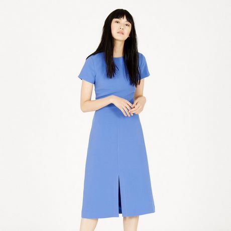 bright-blue-midi-dress-59_15 Bright blue midi dress