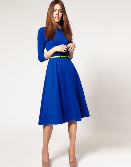 bright-blue-midi-dress-59_6 Bright blue midi dress