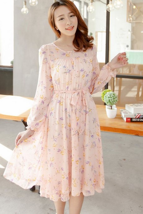 casual-floral-dresses-with-sleeves-60_8 Casual floral dresses with sleeves