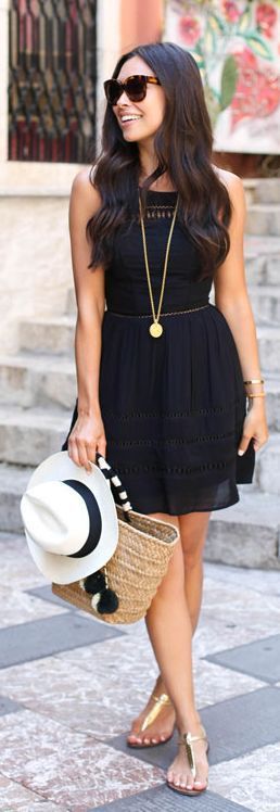 casual-long-black-summer-dress-12_12 Casual long black summer dress