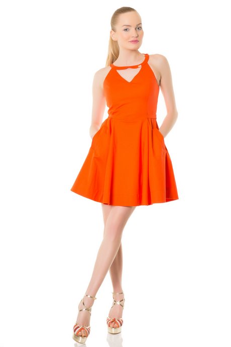 casual-orange-dress-99_12 Casual orange dress