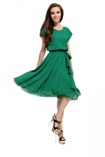 chiffon-midi-dress-with-sleeves-08_10 Chiffon midi dress with sleeves