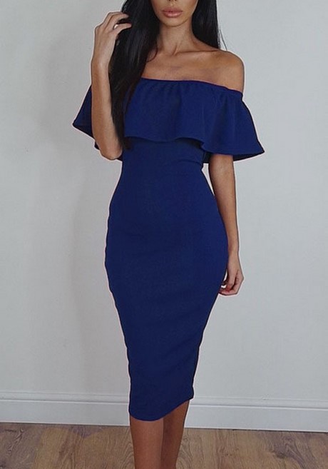 dark-blue-midi-dress-46 Dark blue midi dress