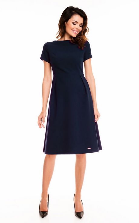 dark-blue-midi-dress-46_6 Dark blue midi dress