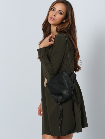 dark-green-casual-dress-77_12 Dark green casual dress