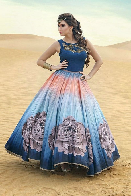 long frocks floral