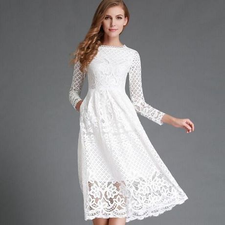 long-casual-white-dress-67_9 Long casual white dress