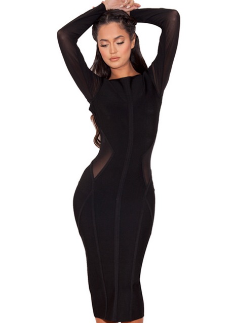 midi-length-black-dress-84_15 Midi length black dress