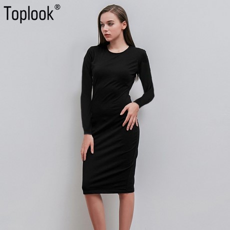 midi-length-black-dress-84_2 Midi length black dress