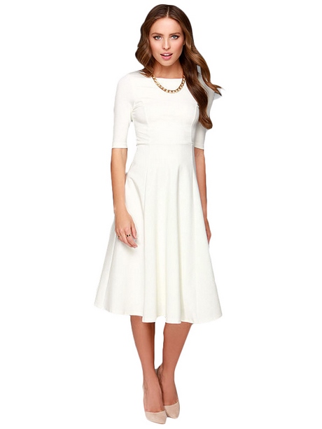 midi-white-dress-with-sleeves-10_14 Midi white dress with sleeves