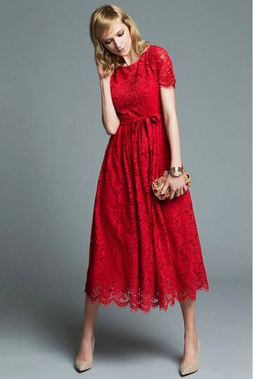 red-midi-lace-dress-34_6 Red midi lace dress