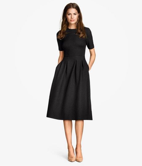 simple-black-midi-dress-22_6 Simple black midi dress