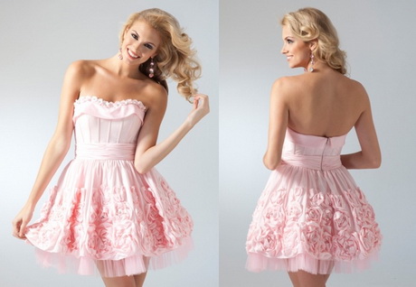 pink-prom-dress-short-96_12 Pink prom dress short