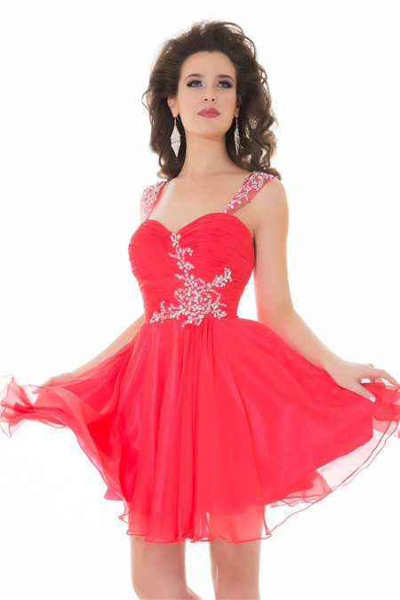 prom-dresses-short-with-straps-41_19 Prom dresses short with straps
