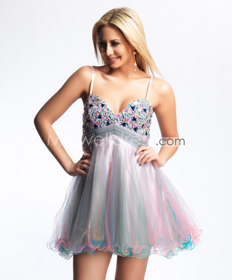 short-prom-dress-with-straps-90_10 Short prom dress with straps