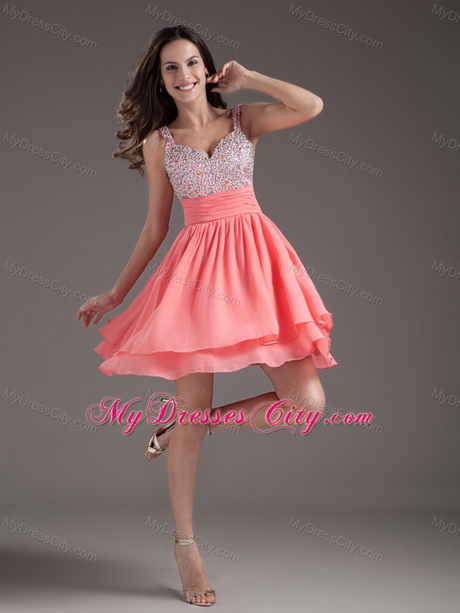 short-prom-dress-with-straps-90_12 Short prom dress with straps