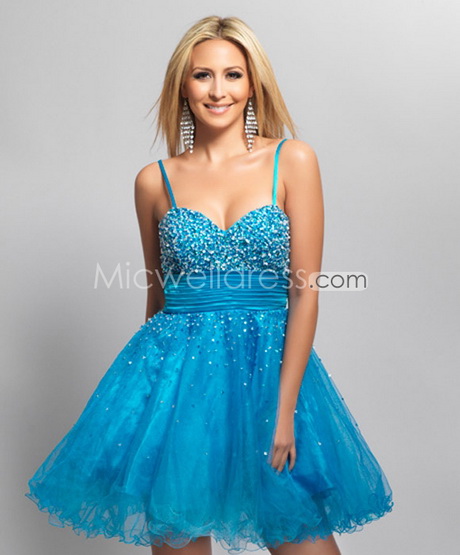 short-prom-dress-with-straps-90_5 Short prom dress with straps