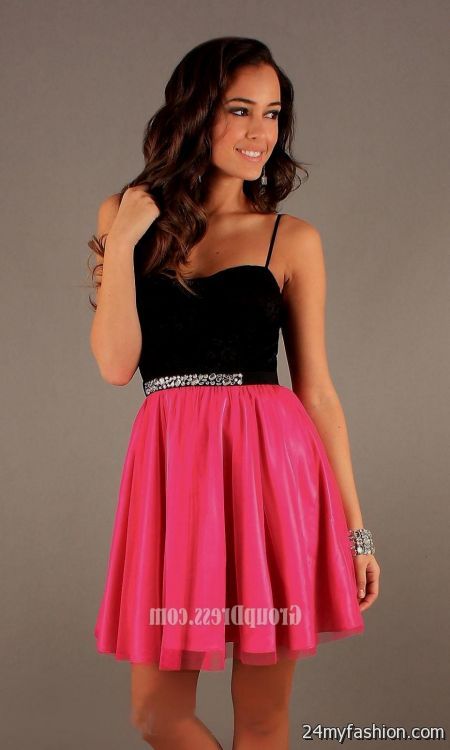 short-prom-dresses-with-straps-98_14 Short prom dresses with straps