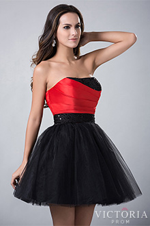 short-red-and-black-prom-dresses-20_13 Short red and black prom dresses