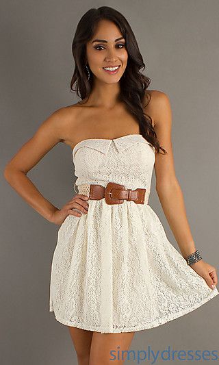 short-strapless-dress-88_15 Short strapless dress