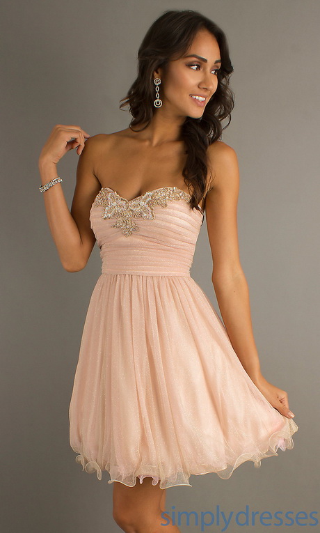 short-strapless-dress-88_16 Short strapless dress