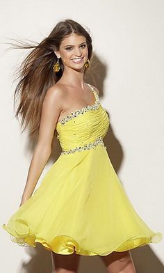 short-yellow-formal-dresses-24_13 Short yellow formal dresses