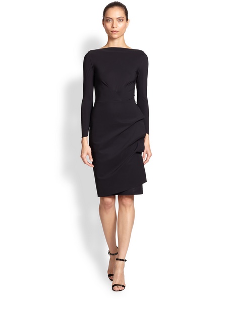 black-long-sleeve-cocktail-dress-79 Black long sleeve cocktail dress