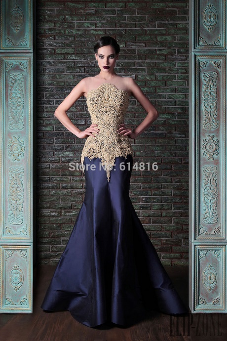 dark-blue-and-gold-dress-17_15 Dark blue and gold dress