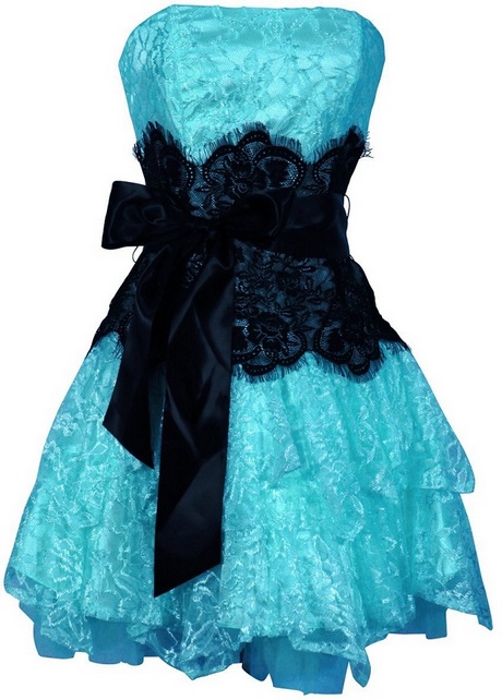 light-blue-and-black-dress-36_2 Light blue and black dress