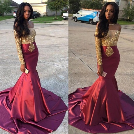 gold dresses prom maroon babyonline appliques sleeves shoulder sexy