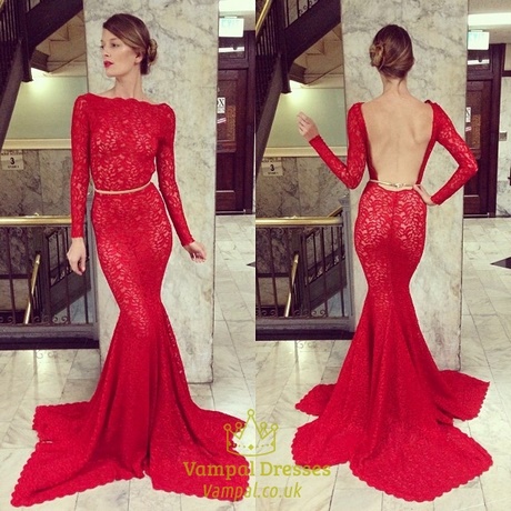 red-lace-prom-dresses-2017-71 Red lace prom dresses 2017