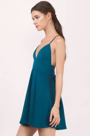 teal-skater-dress-60_11 Teal skater dress