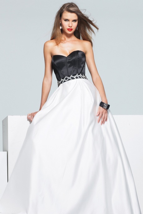 white-dress-with-black-83_11 White dress with black