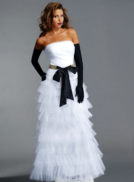white-dress-with-black-83_9 White dress with black