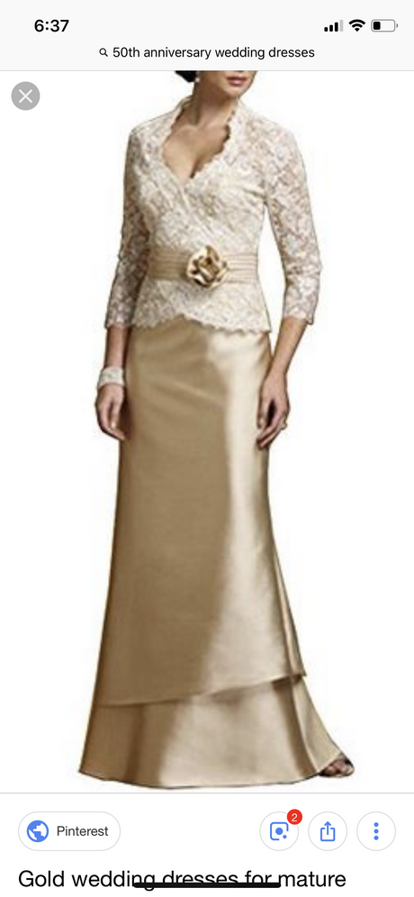 50th Wedding Anniversary Dresses 9592