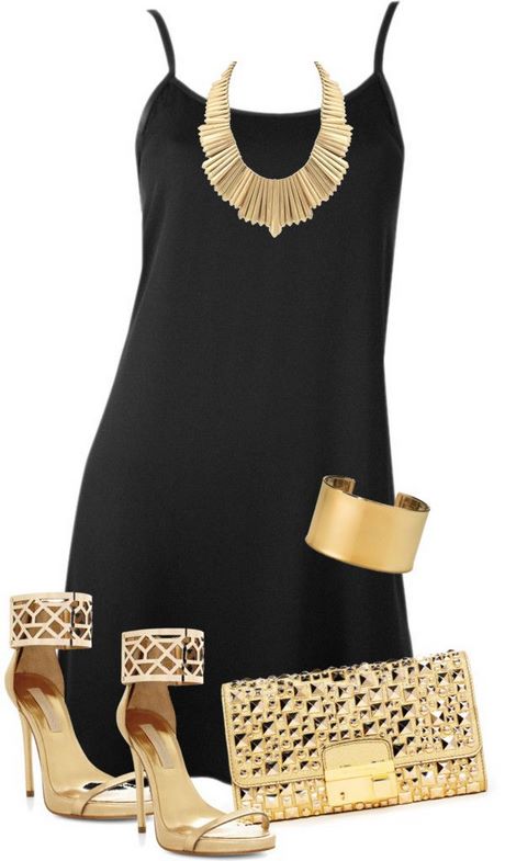 black-and-gold-casual-outfits-for-ladies-55_10 Black and gold casual outfits for ladies