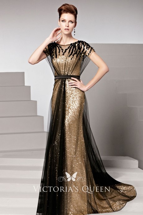 black-and-gold-evening-gown-56_2 Black and gold evening gown