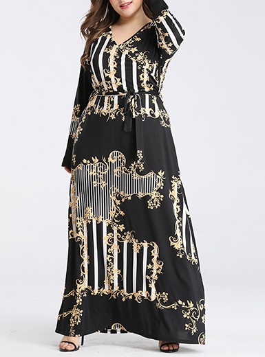 black-and-gold-plus-size-dress-74 Black and gold plus size dress