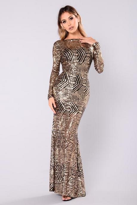 black-and-gold-sequin-dress-56_14 Black and gold sequin dress