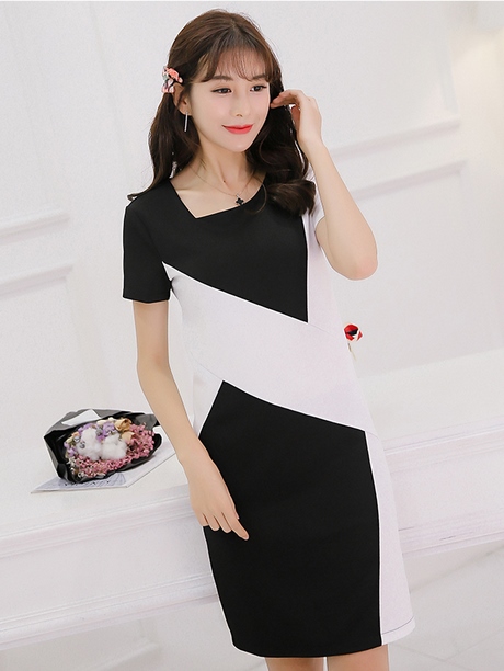 black-and-white-long-sleeve-dress-63_2 Black and white long sleeve dress