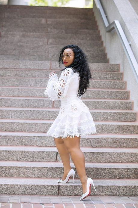 black and white party clothes