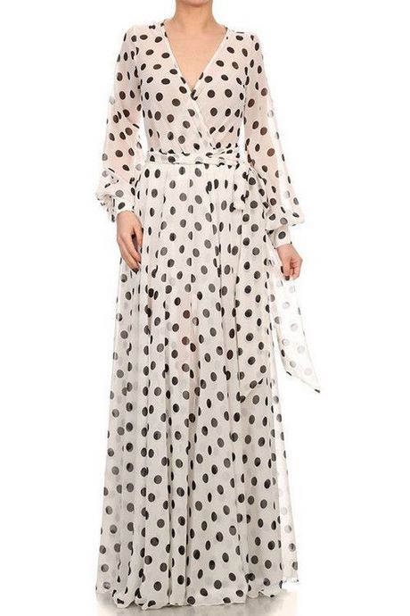 black-and-white-polka-dot-maxi-dress-57_4 Black and white polka dot maxi dress