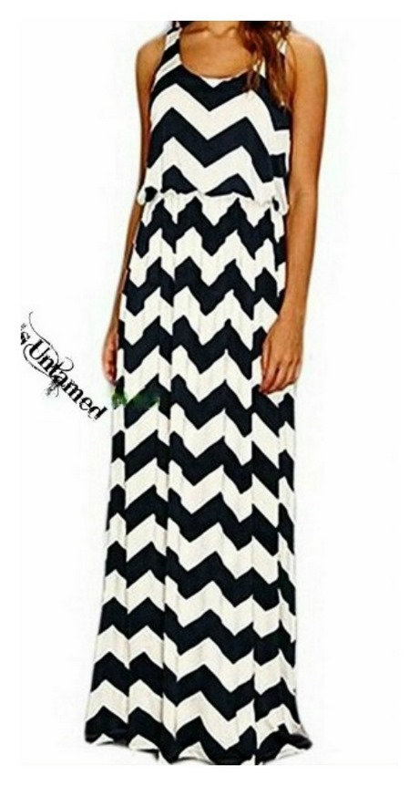 black-and-white-striped-long-dress-67_7 Black and white striped long dress