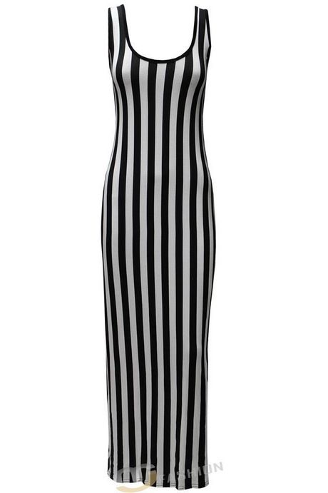 black-and-white-vertical-striped-dress-68_8 Black and white vertical striped dress