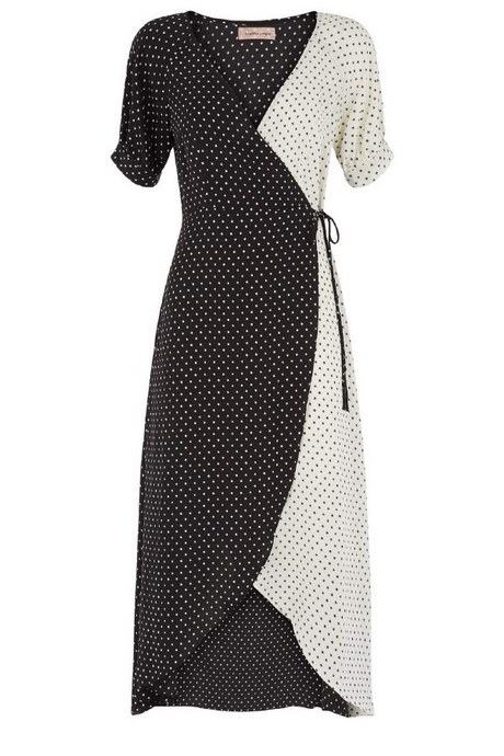 black-and-white-wrap-dress-30_5 Black and white wrap dress