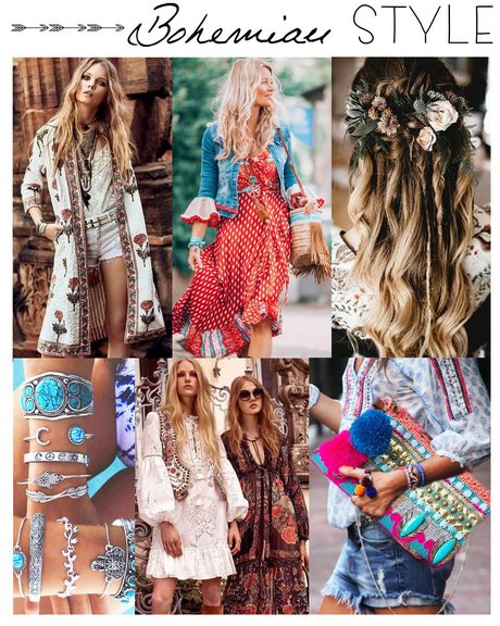 Bohemian clothes for the older woman